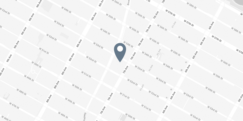 Map of KLM office location